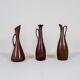 Mid-century modern set of 3 ceramic pieces by Rörstrand Gunnar Nylund, Sweden, 1950s.