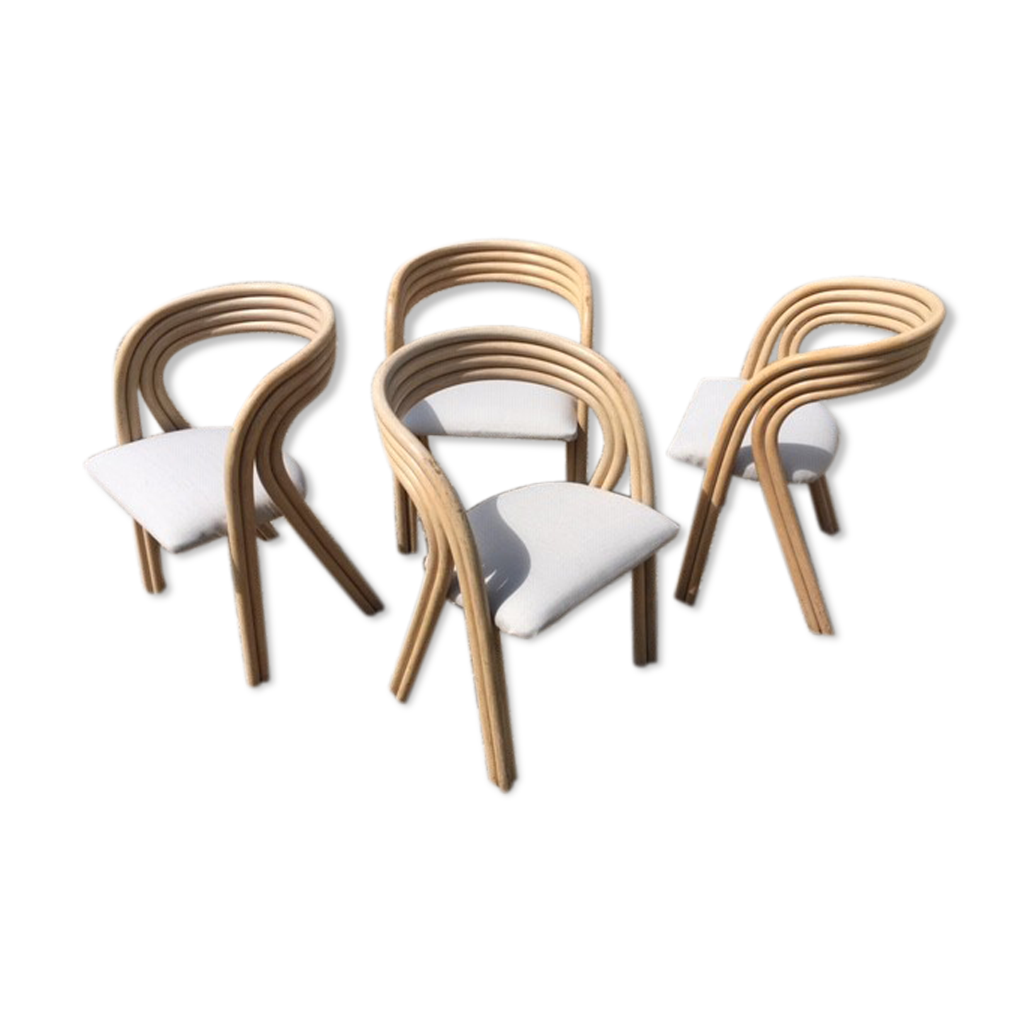Set de 4 chaises Axel Enthoven pour Rohe Noordwolde 1970's