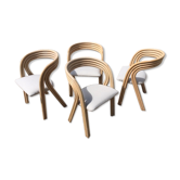 Set de 4 chaises Axel Enthoven pour Rohe Noordwolde 1970's