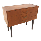 Scandinavian teak chest of drawers, Sweden, 1950