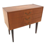 Scandinavian teak chest of drawers, Sweden, 1950