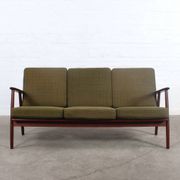 Vintage Teak 3er Sofa Danish Mid Century Design 50er 60er