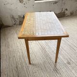 Scandinavian oak and ceramic table