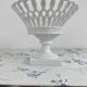 Navette Cup, footed cup, late 19th century, Empire Style, Porcelain
