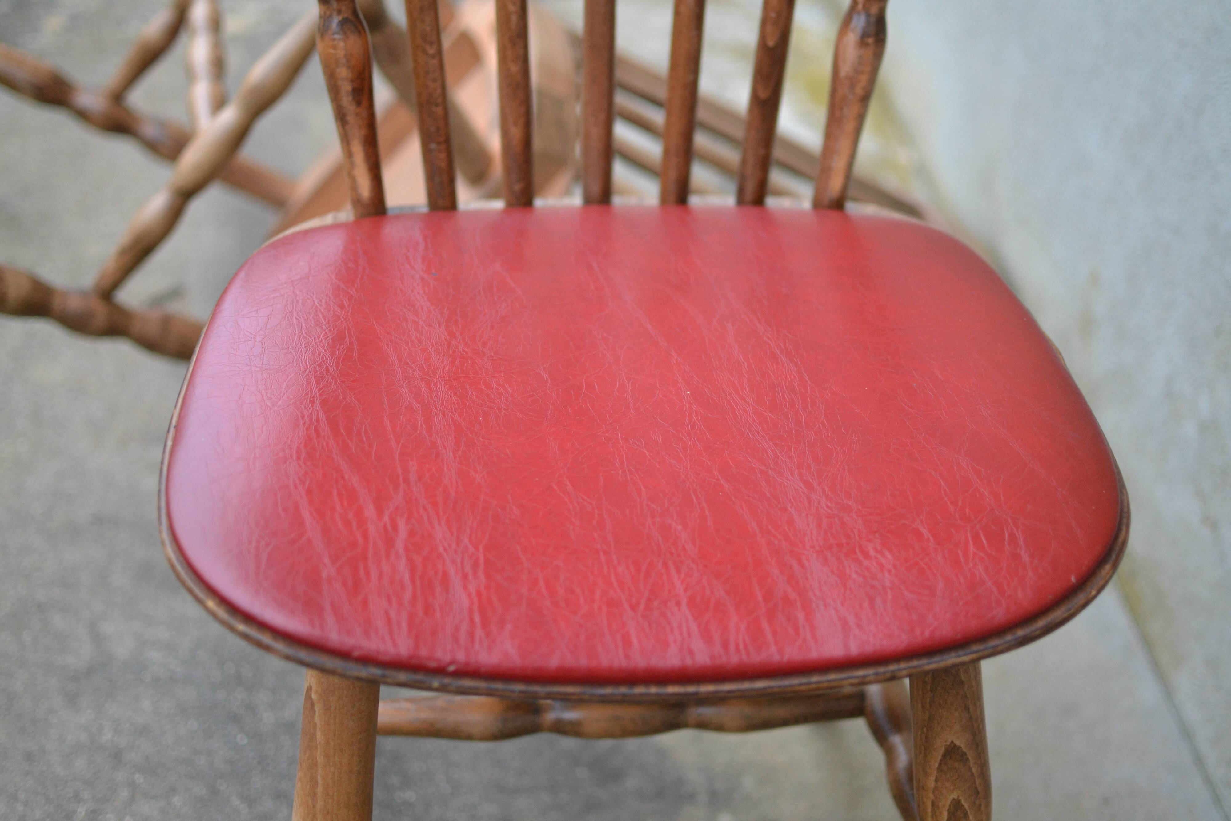 2 chairs Baumann sitting fabrics coated