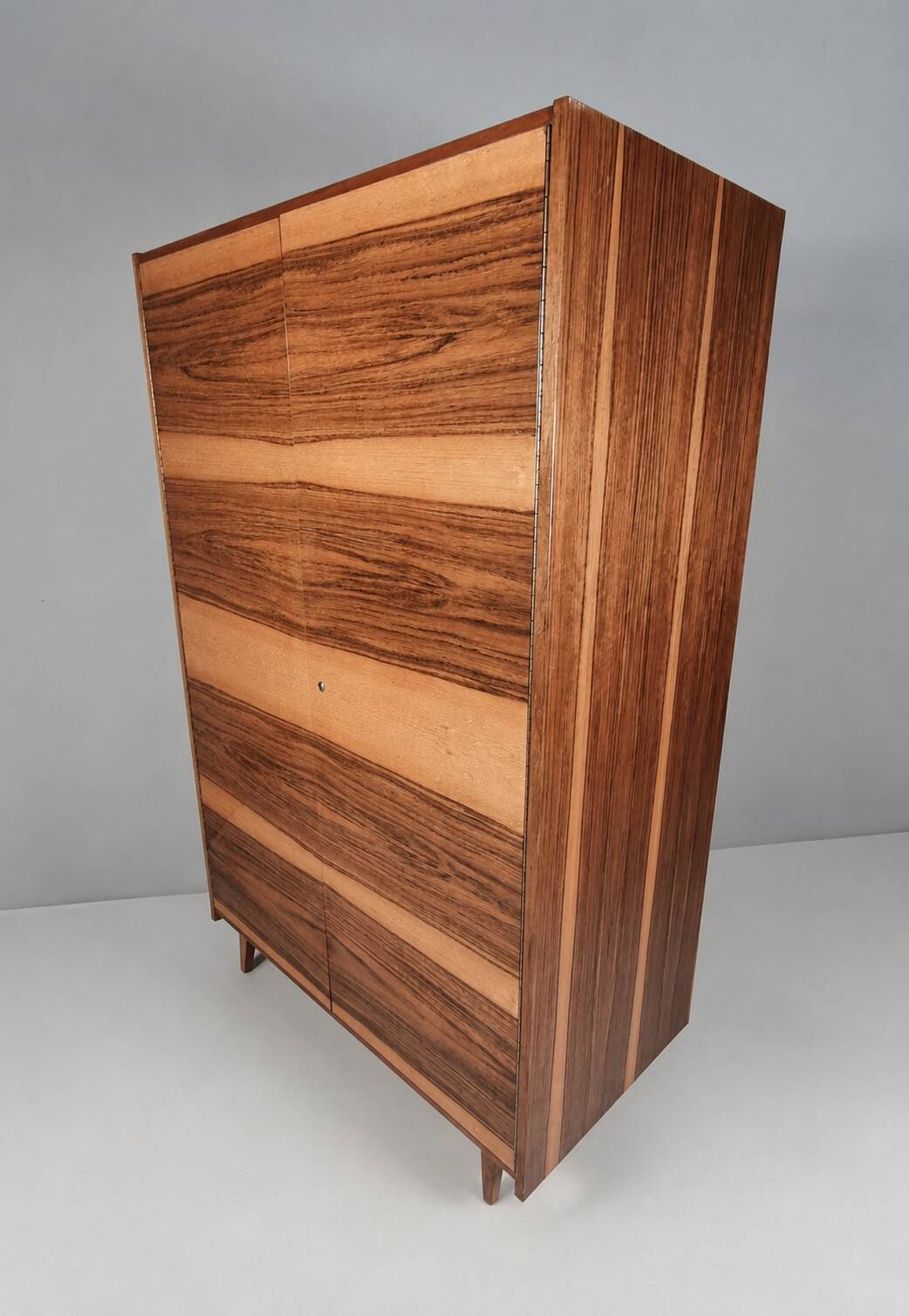 Vintage Wardrobe in Walnut, 1970s
