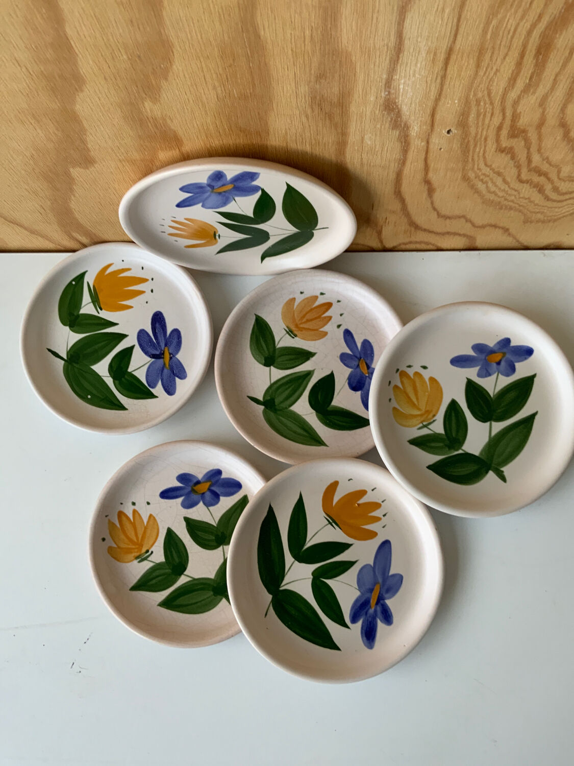 Assiettes Poterie du Marais