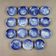 Set of 15 Bing & Grøndahl Copenhagen porcelain plates Denmark '900