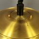 Danish hanging lamp in solid brass from the 1970s.