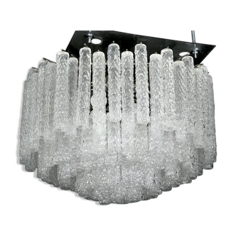 Vintage italian murano glass chandelier by Toni Zuccheri for Venini, 1960s