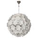 White Lotus Murano Glass Sputnik Chandelier by Simoeng