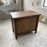 Solid elm aranjou chest of drawers