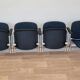 Mid-Century Four-Seater Bench Castelli, Axis 3000, Giancarlo Piretti, Italy, 1970s