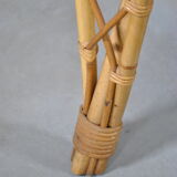 Rattan dining table year 60