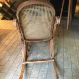 Rocking curved wooden flesh early 20th century