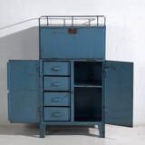 Vintage industrial-style metal cabinet (c.1950)