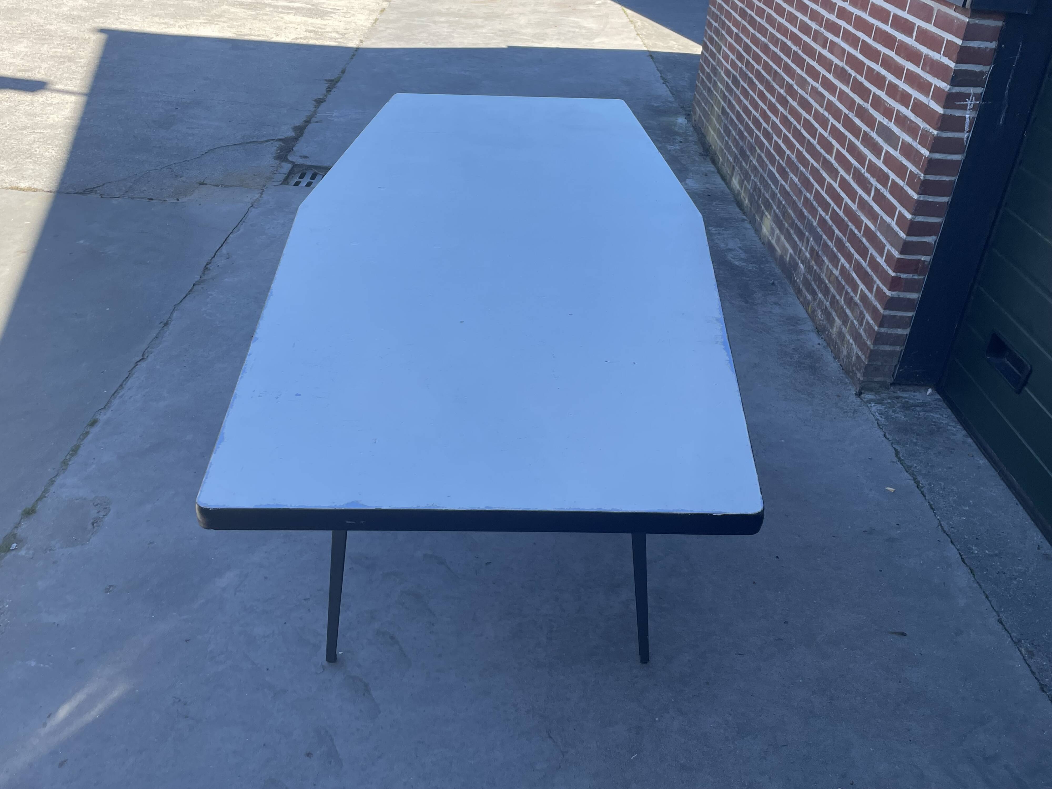 Vintage Marko Holland XXL table work table 1960s Industrial