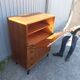 Old secretary cabinet scandinavian dresser vintage compass feet