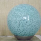 Elephant lamp tedd art deco marble base Clichy blue shade 4194