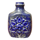 Vase en céramique bleu cobalt, grand format, Strehla Keramik, Allemagne, années 1960