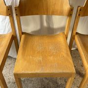 Lot de 3 chaises Rainer Schell pour Schlapp Möbel — années 70
