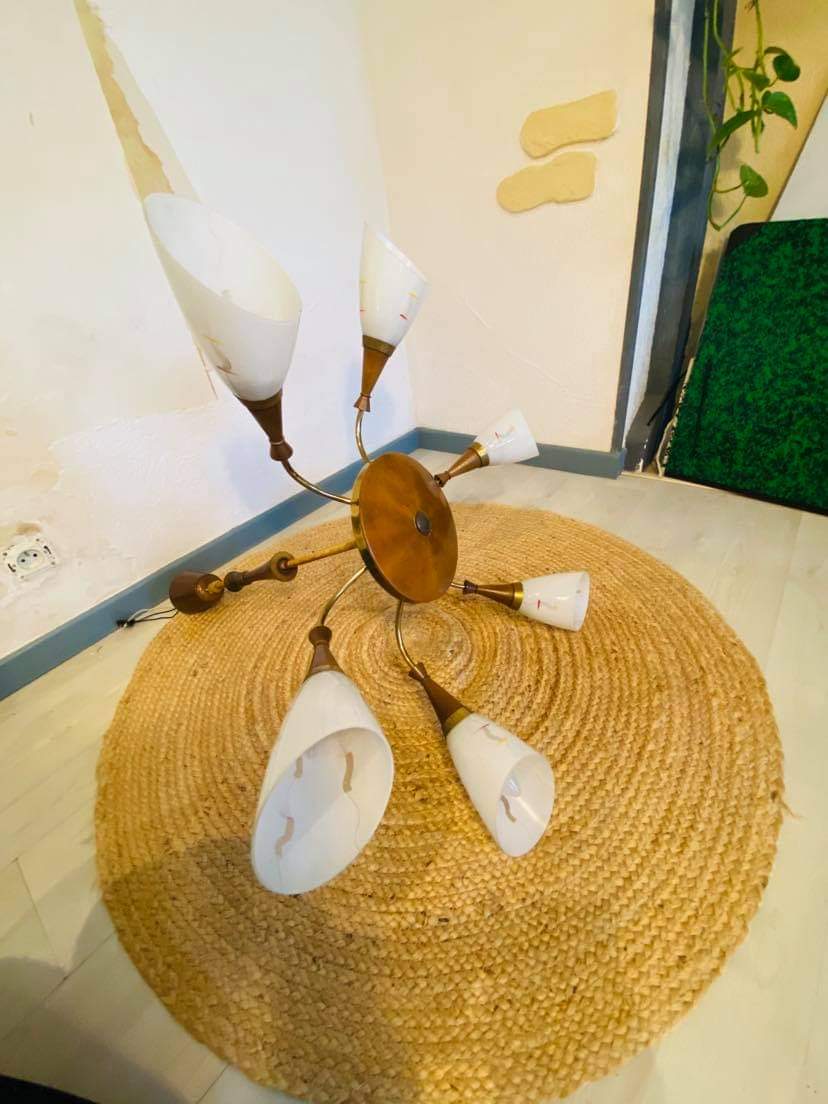 Vintage 70s vintage chandelier