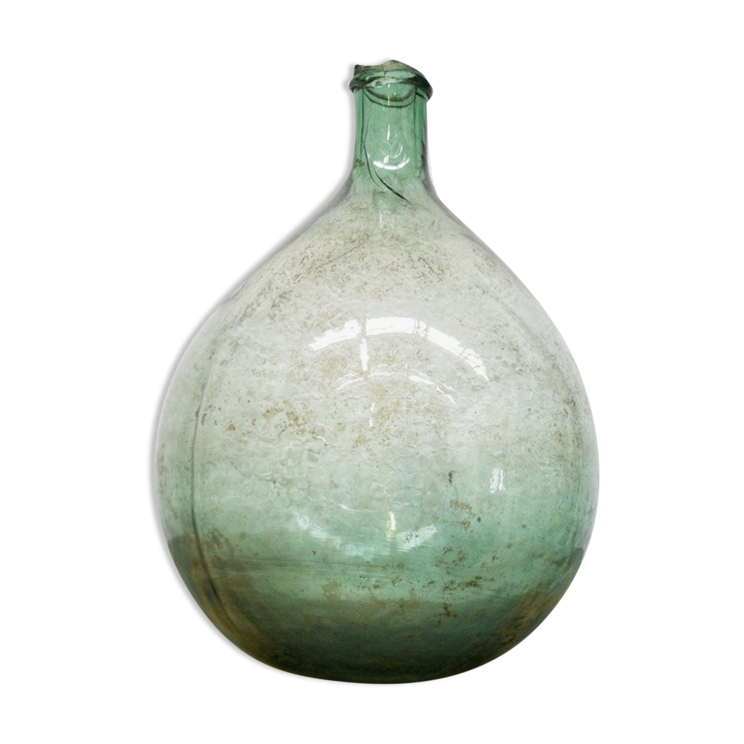 Demijohn green 5 liters