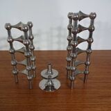 Candleholders by Ceasar Stoffi & Fritz Nagel for BMF, 1960s, Set of 12