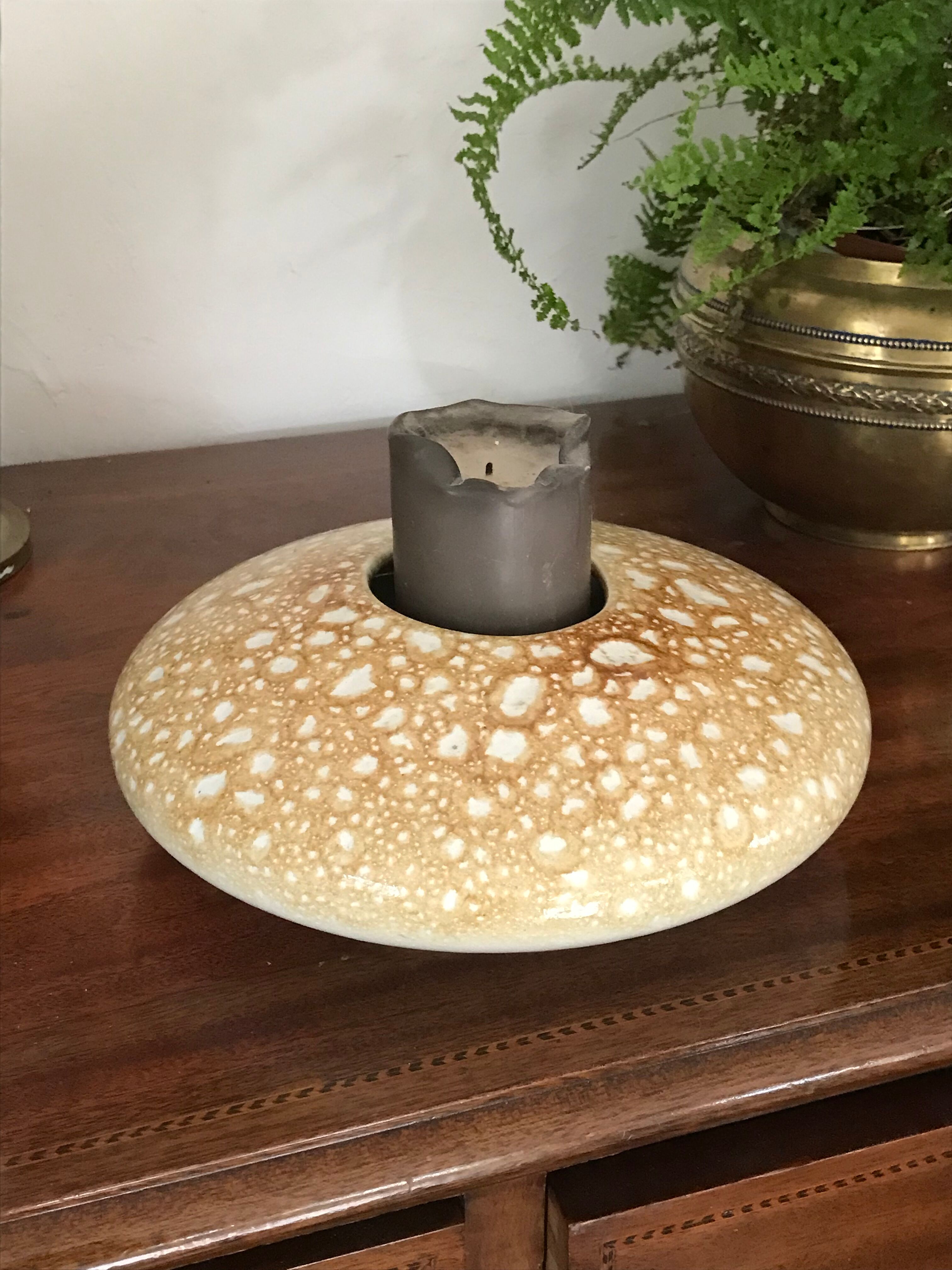 Villeroy & Boch ceramic candle holder. 24cm