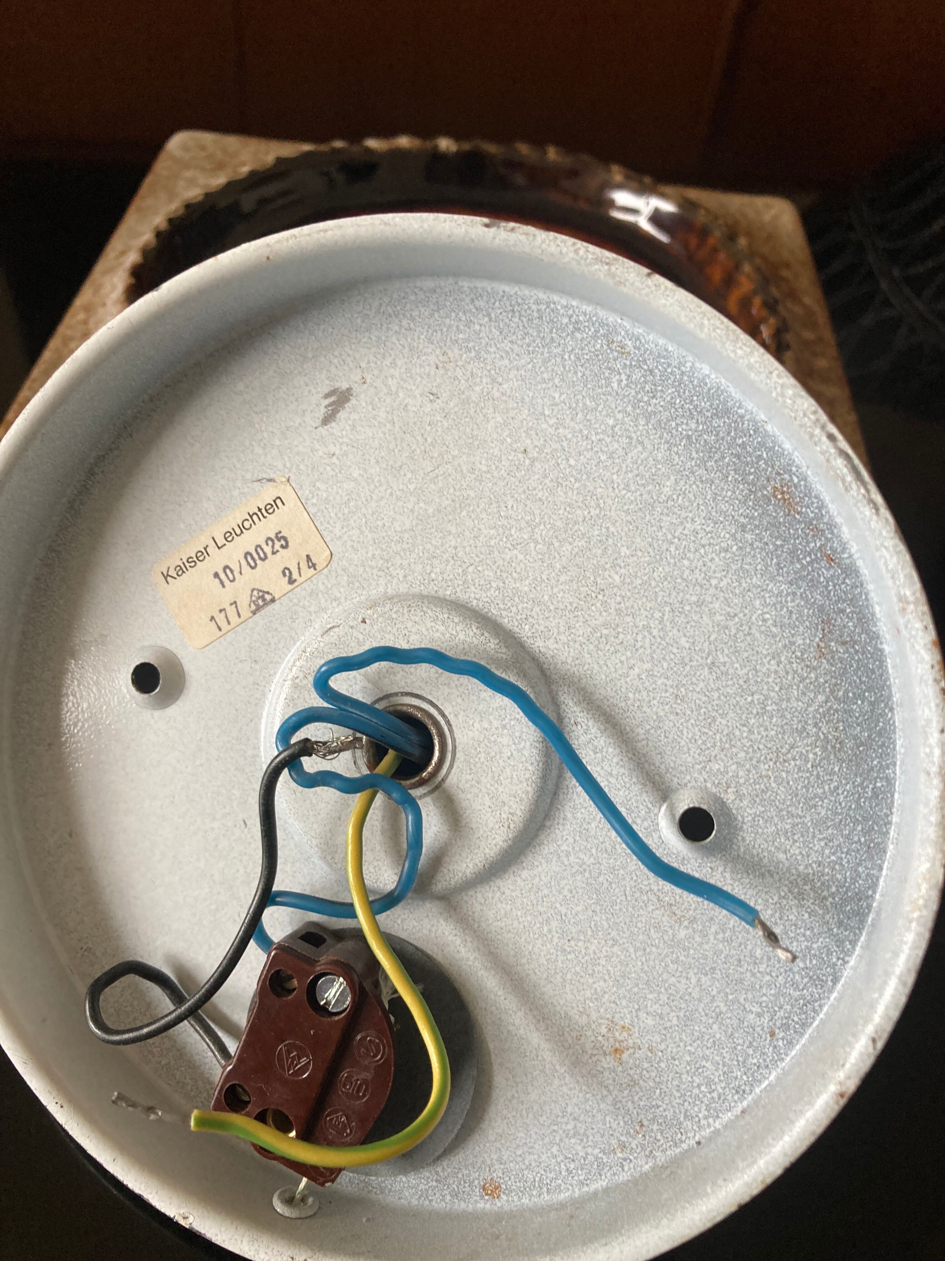 Vintage Fat Lava wall lamps