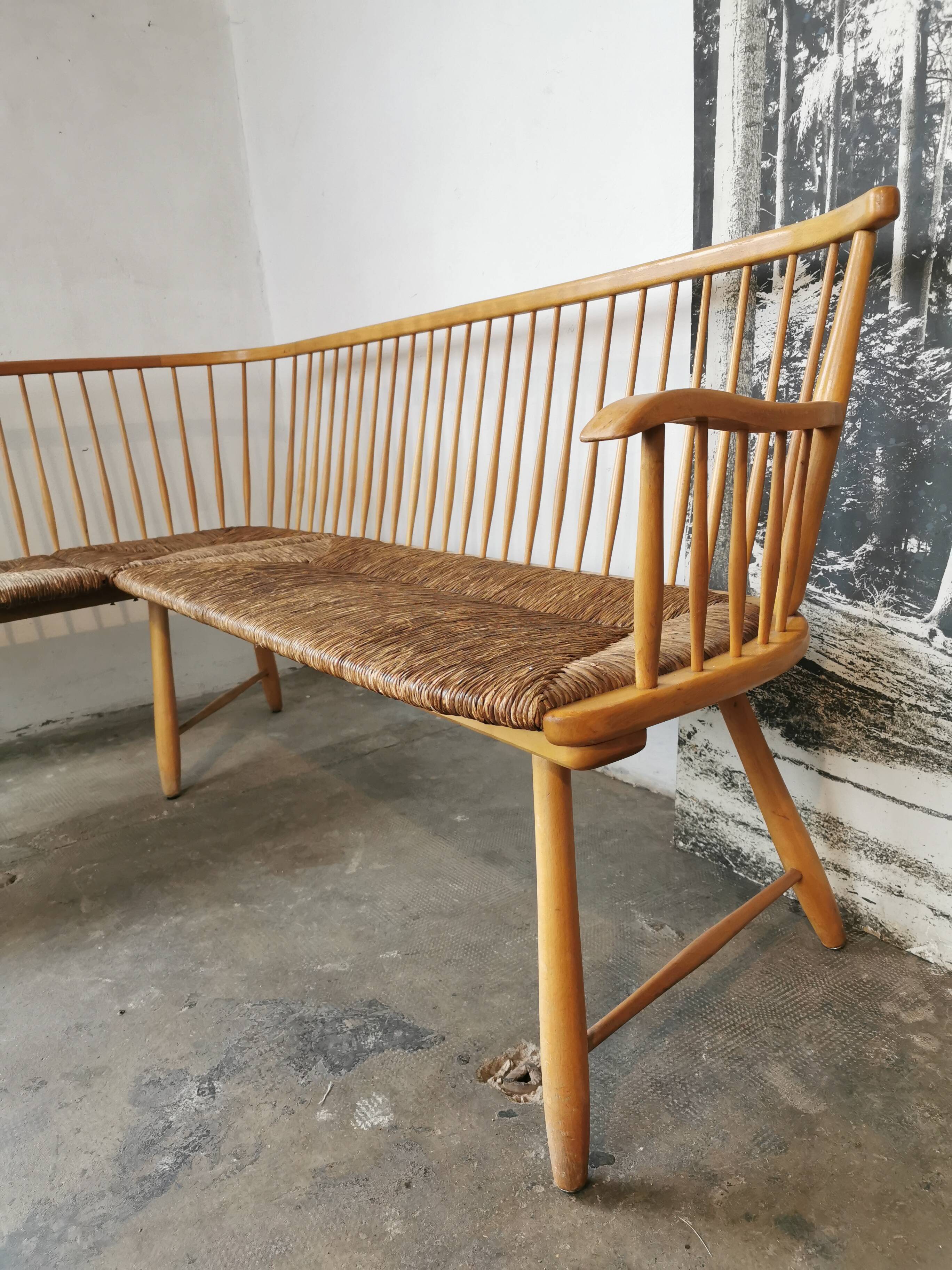 Arno Lambrecht corner bench 1960