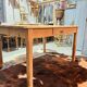 Old factory table
