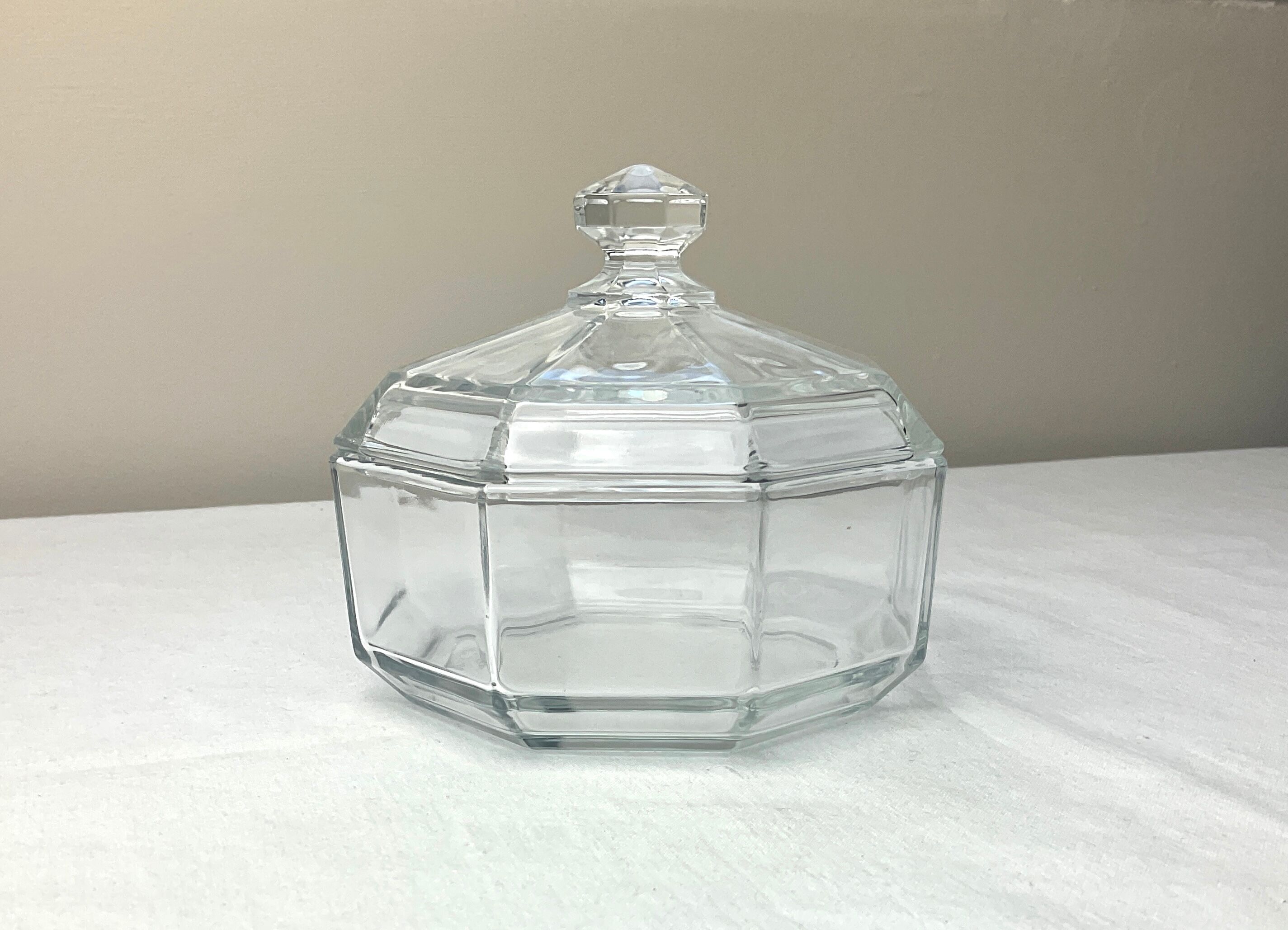 Sugar candy octagonal glass Arcoroc