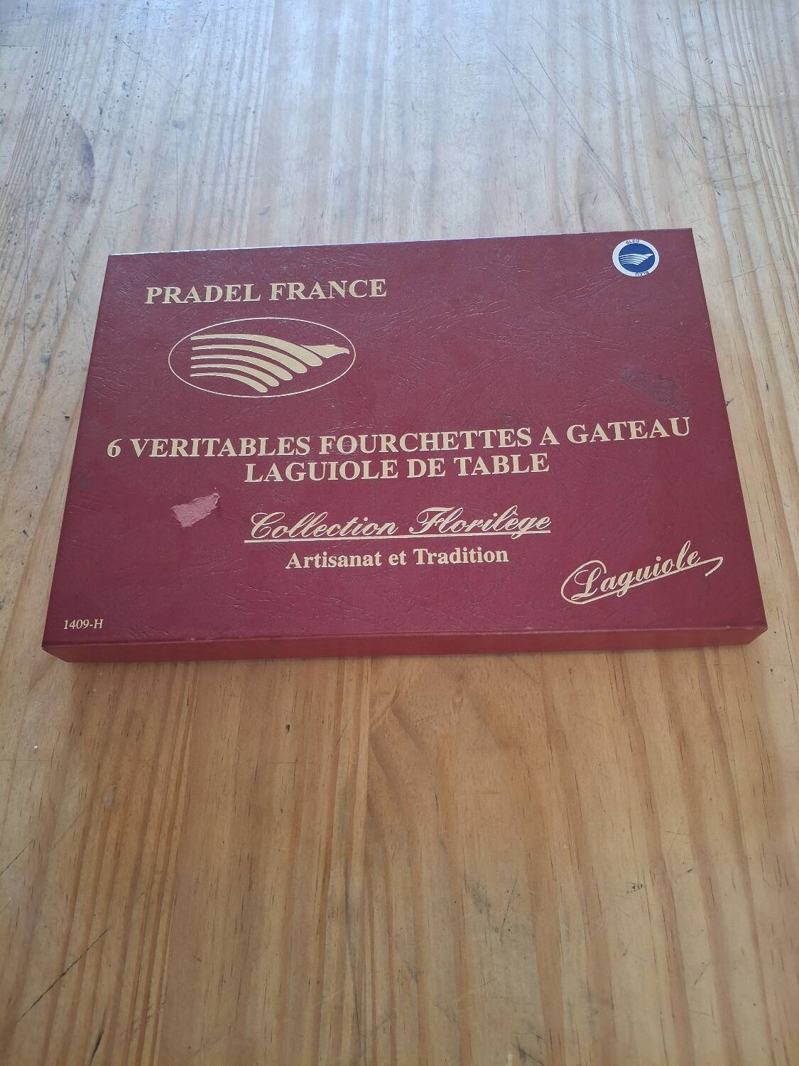 Set of 6 cake forks Laguiole – Pradel France – Collection F