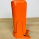 Miroir orange space age distributeur de cotons