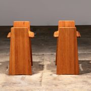 Gilbert Marklund Wooden Stools Jonte - Scandinavian Design