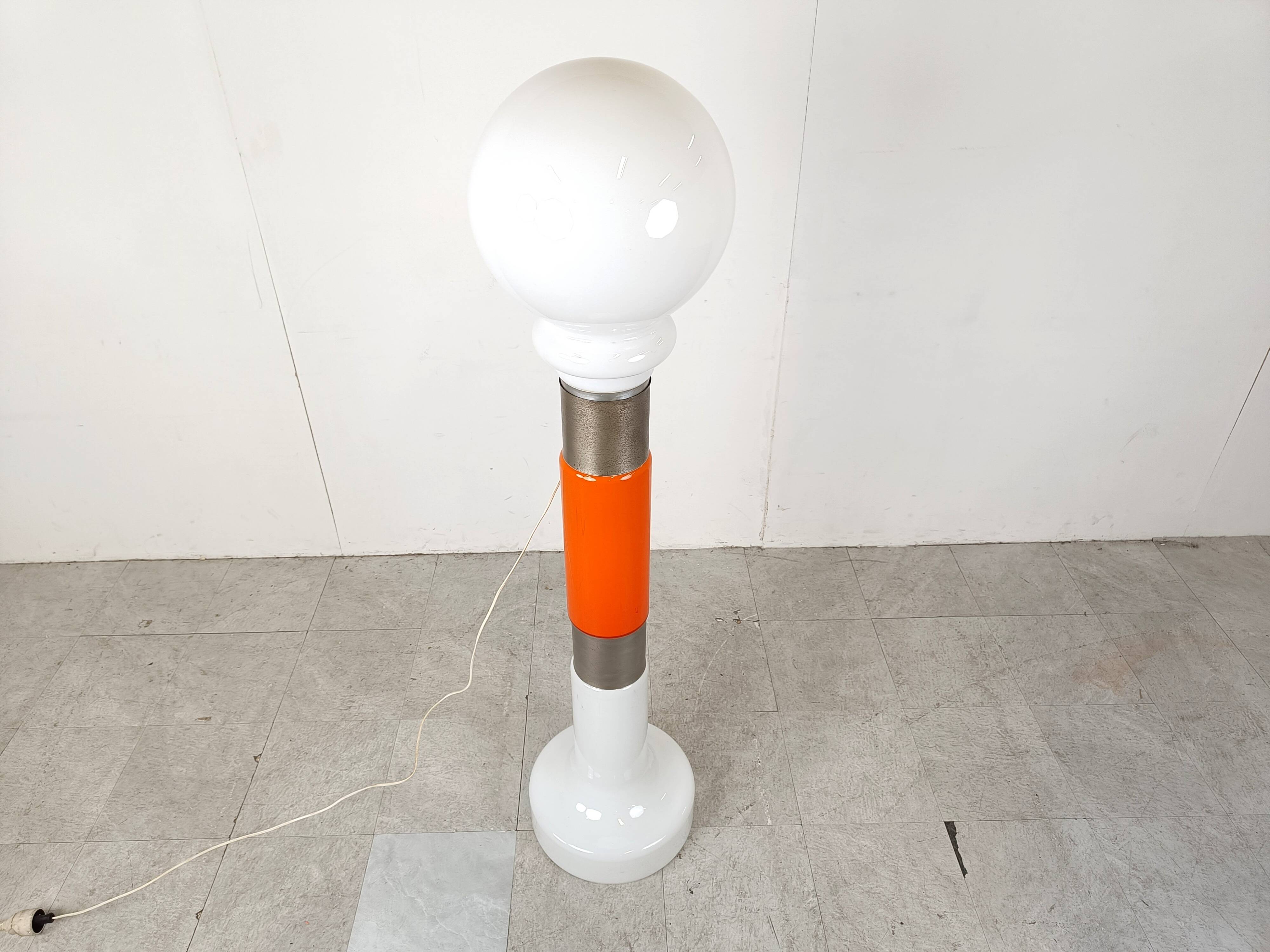 Vintage floor lamp by Mazzega, 1960s