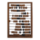Old wooden abacus