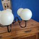 Vintage globe chandelier.