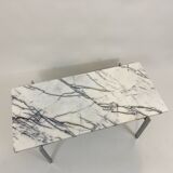 White marble coffee table