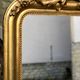 Mirror high 171 cm / 107 cm large mirror louis Philippe Golden has the sheet d gold