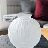 Vase boule art deco (L-0210-1)