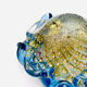 Coupe Murano – Bullicante - inclusion Or & Argent  – Circa 1960