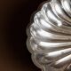 Silver-plated metal shell-shaped saladier from Italy, 1960s, vintage fruit and jewellery bowl