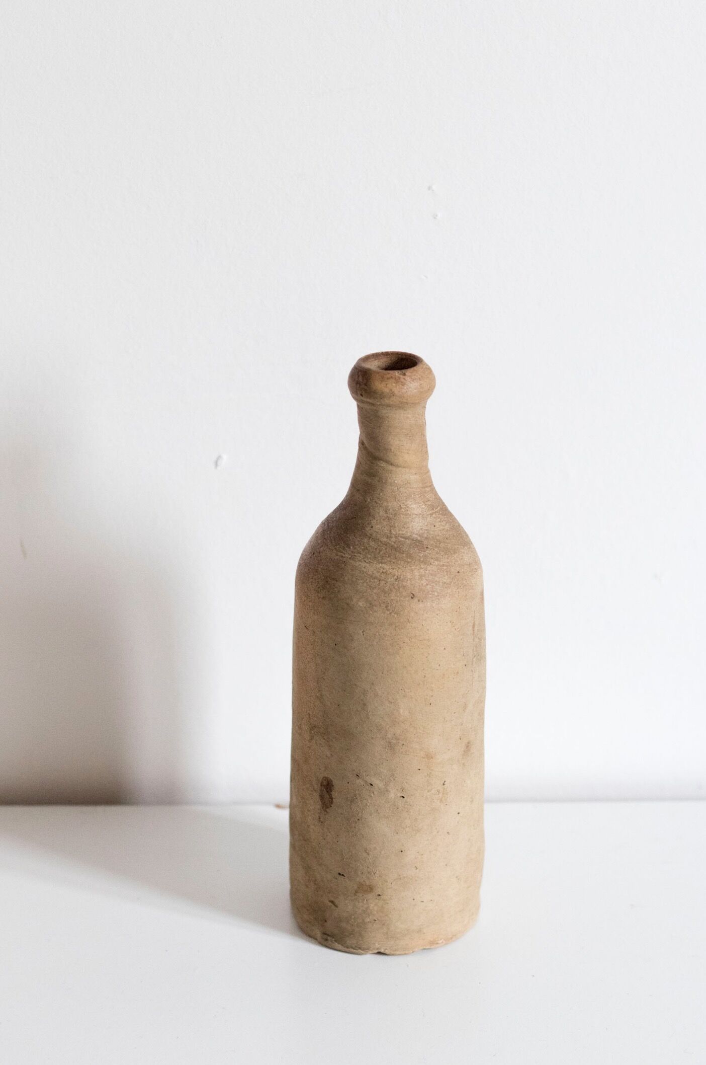 Bottle made of ancient sandstone