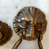 Solid brass door knocker