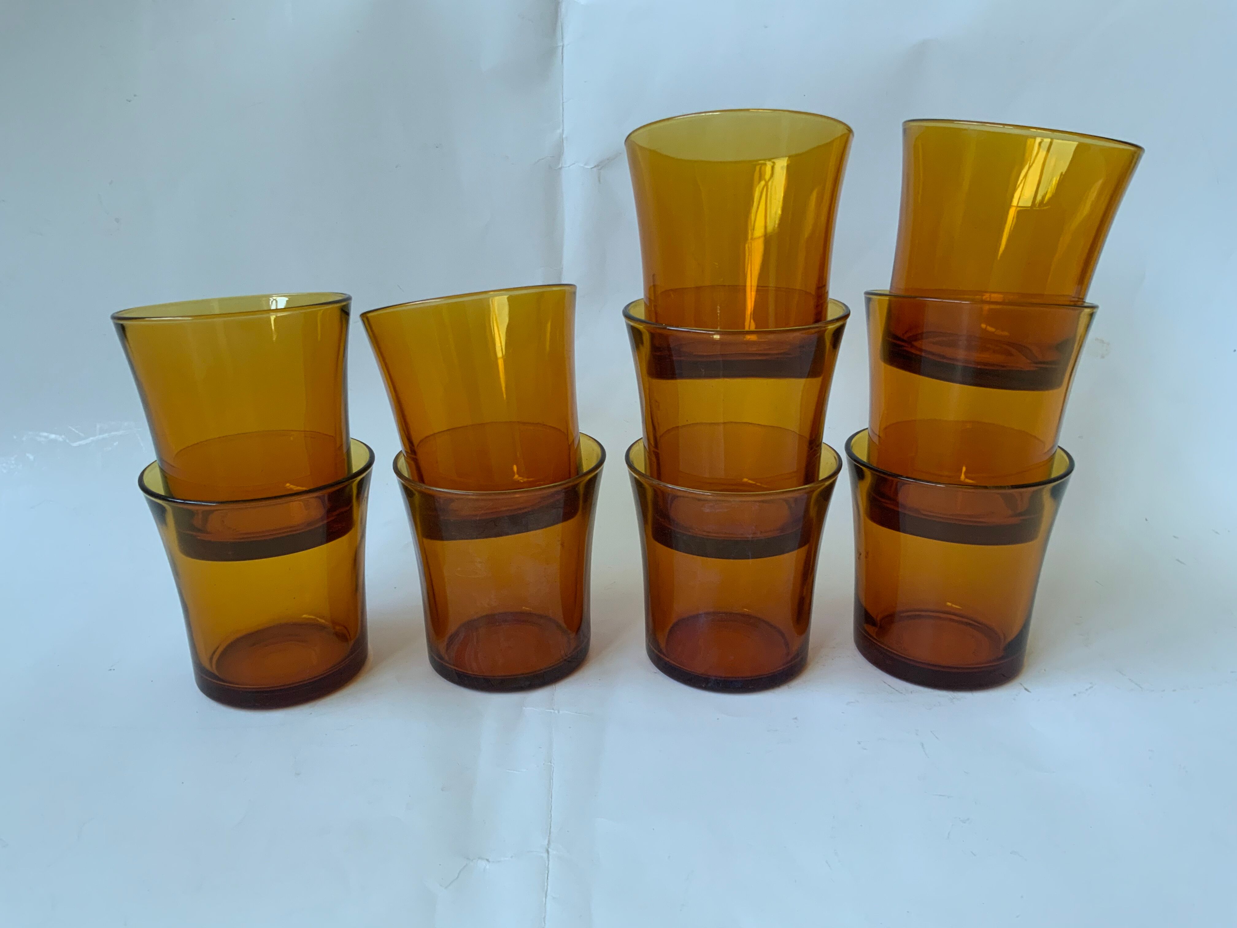 Verres ambres