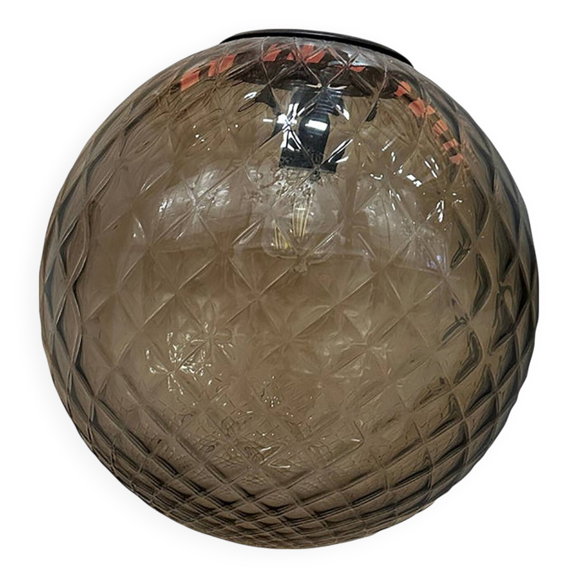 Glass Balloton Fume Pendant Sphere