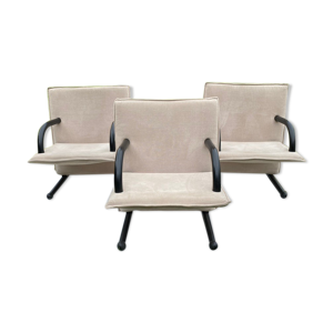 3 fauteuils modèle T Line de Burkhard