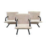 Armchairs model T Line by Burkhard Vogtherr by Arflex 1980